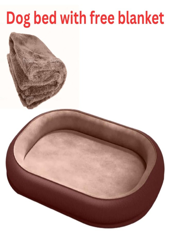 DRILLY First Class Fur XXL Dog Bed for Extra Large Dogs Washable-Orthopedic Big Dog Beds | Big Breed | | Giant Human Dog Bed (XXL) - Image 2